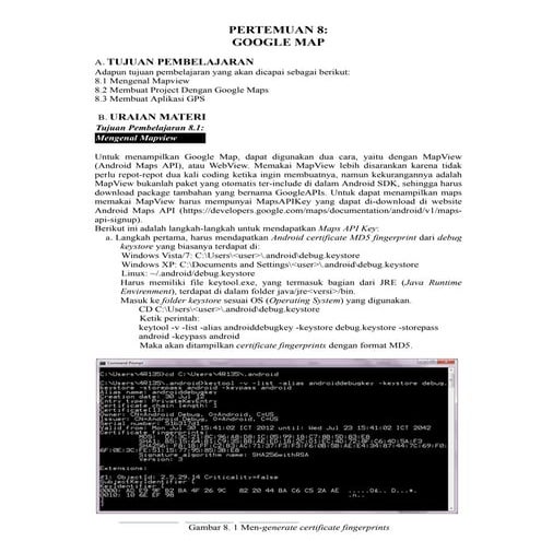 Pertemuan 8 google map