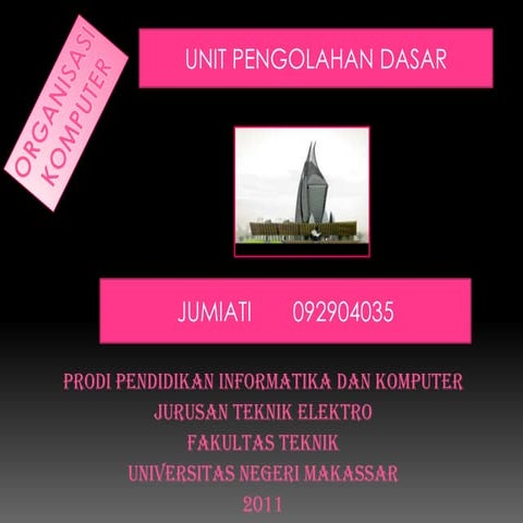 Pertemuan 8 unit pengolahan dasar