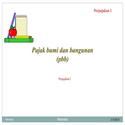 Pertemuan 9 & 10 pajak