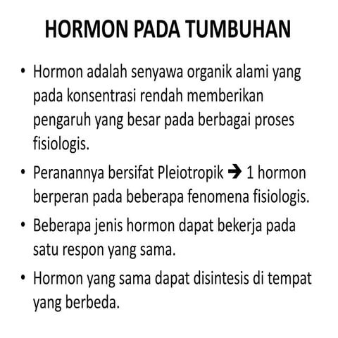 Pertemuan 9 (hormon tumbuhan)