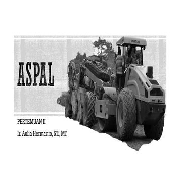 Comprehensive Overview of Asphalt and Aggregate Materials for Road ...