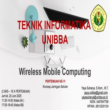 Pertemuan Ke-11- Wireless Mobile Computing - Konsep Jaringan Seluler.pptx