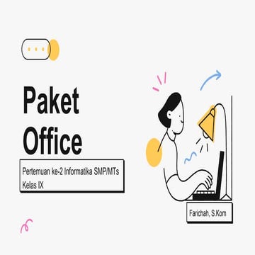 Paket Office - Informatika Kelas 9