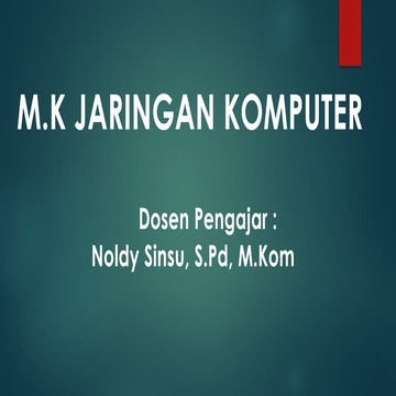 Jaringan Telekomonukasi Teknologi Informatika.pptx
