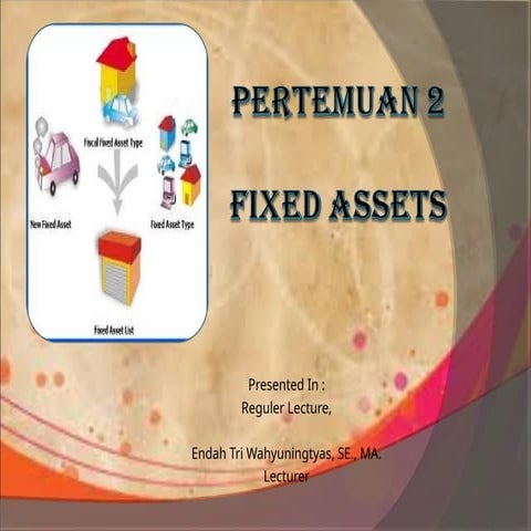 fixed assets pada Pengantar Akuntansi Dua