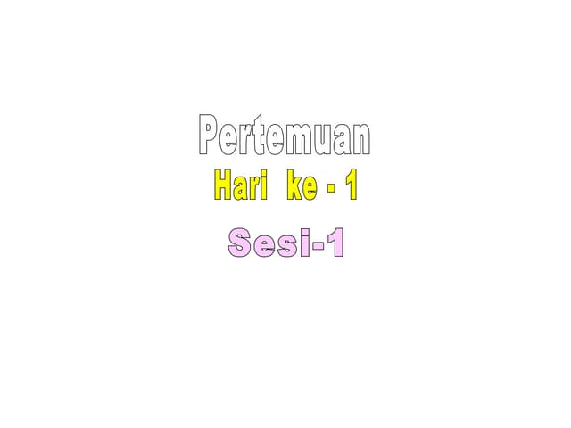 Pertemuan 1 - Algoritma dan Struktur Data 1