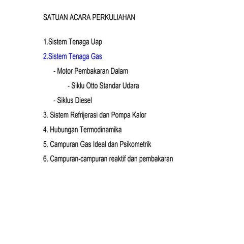 Pertemuan siklus rankine ideal