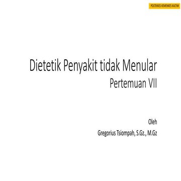 Pertemuan VII_ Dietetik Penyakit Tidak Menular_ Dislipidemia