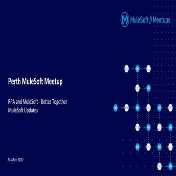 Perth Meetup May 2022