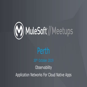 Perth meetup Oct 2019
