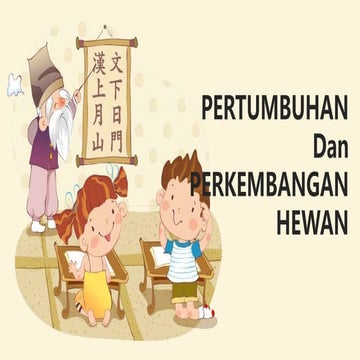 tema 1 kelas 3 "Pertumbuhan dan perkembangan hewan"