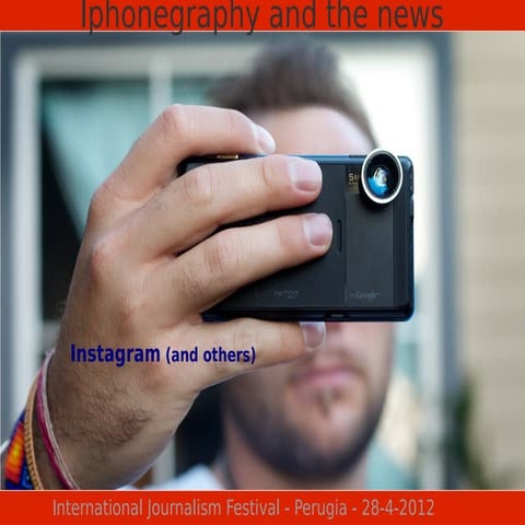 Iphoneography and the news