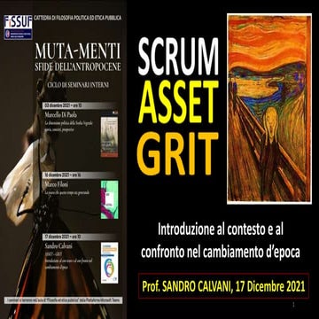 Rigeneratività olistica: scrum asset grit 