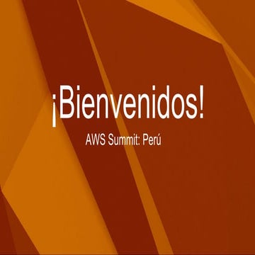 AWS Summit Lima 2015: Key Note Presentation