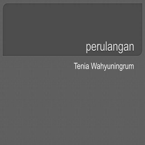 Perulangan | PPTX