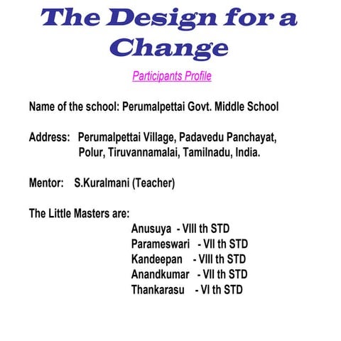 Perumalpettai Govt. Middle School