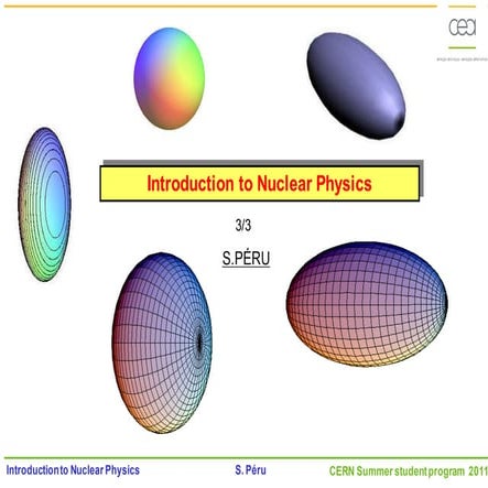 Nuclear Shell models | PPTX