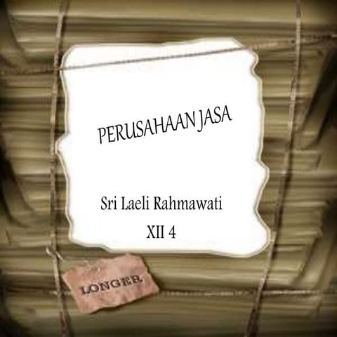 Perusahaan jasa