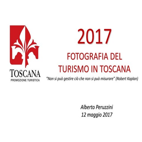 Fotografia del Turismo in Toscana