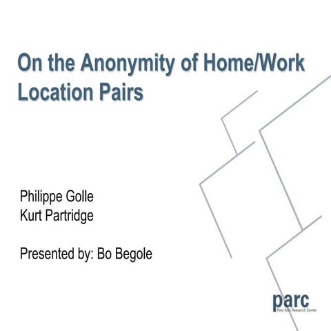 On the Anonymity of Home/Work Location Pairs