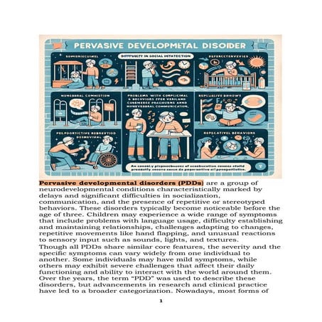 pervasive developmental disorders jvd.docx lecture notes