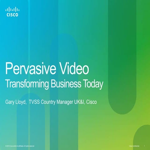 Pervasive video