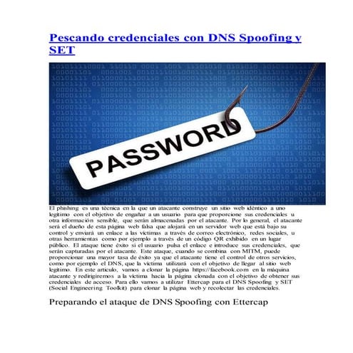 Mitm (Man in the middle) part II