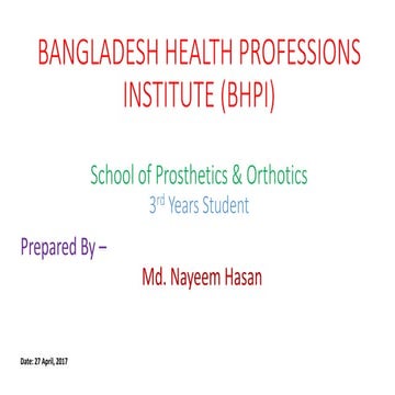 Pes cavus presentation.2017 27-april