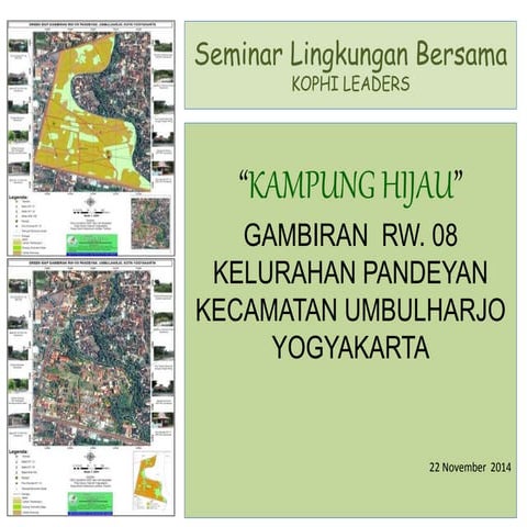 Kampung Hijau, Kampung inspirasi