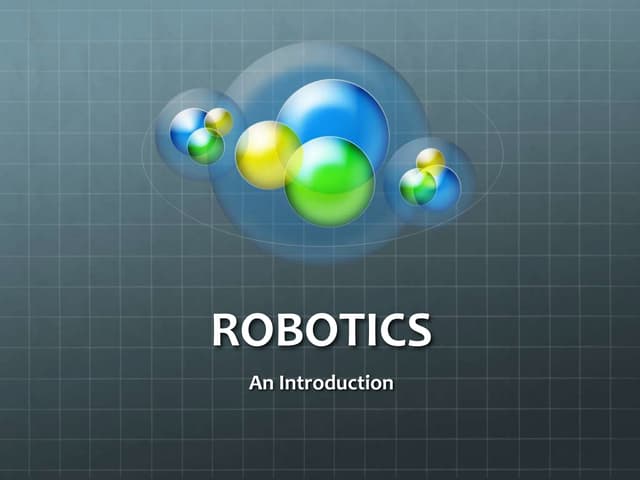 ROBOTICS