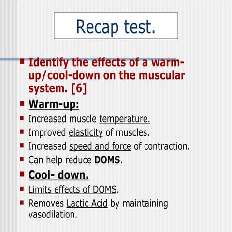 Effects of exercise on skeletal and muscular system | PPTX