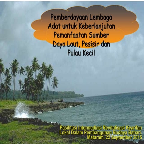 Pembangunan perikanan berkelanjutan | PPT