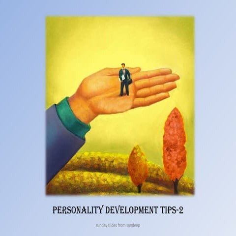 Pesonality development tips 2