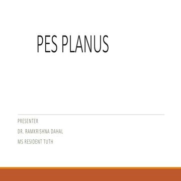 Pes planus