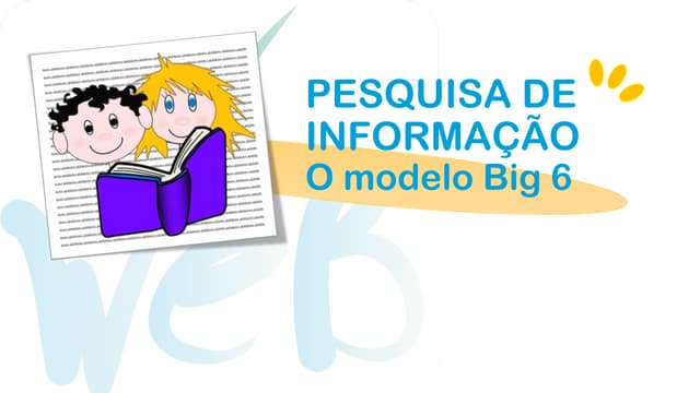 Pesquisa de informação modelo big 6