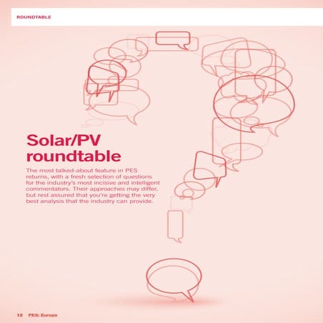 Solar Industry Roundtable Interview