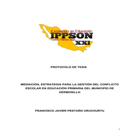 Pestaño uruchurtu francisco javier protocolo de tesis definitiva
