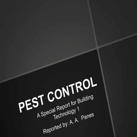 Pest control