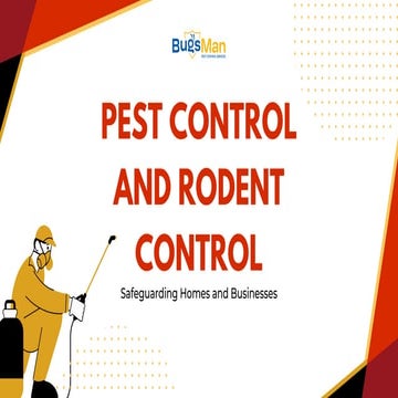 Pest Control and Rodent Control Guide to Know | PDF