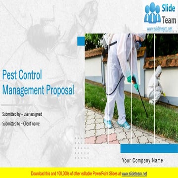 Pest Control Management Proposal PowerPoint Presentation Slides | PDF