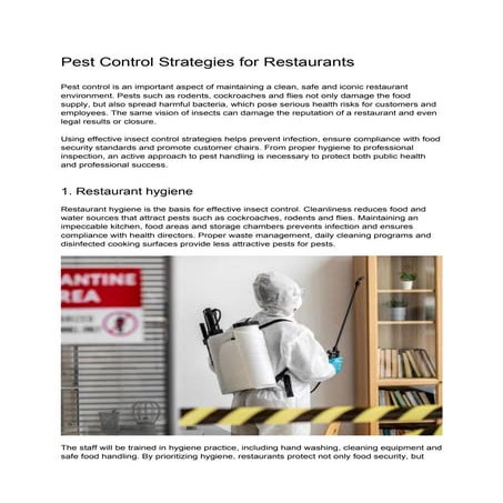 Pest Control Strategies for Restaurants.docx