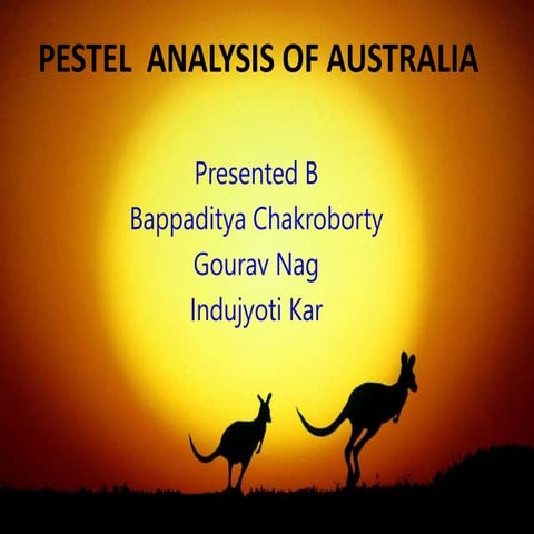 Pestel  analysis of australia 