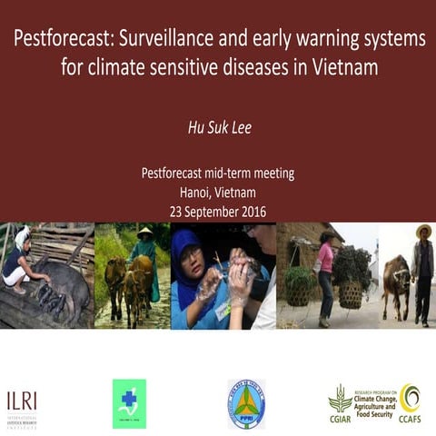 Pestforecast: Surveillance and early warning systems for climate sensitive di...