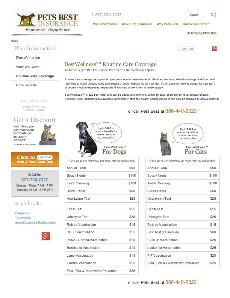 Pet Insurance Routine Care Costs