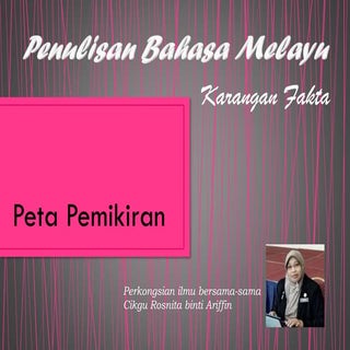Peta pemikiran (penulisan fakta)