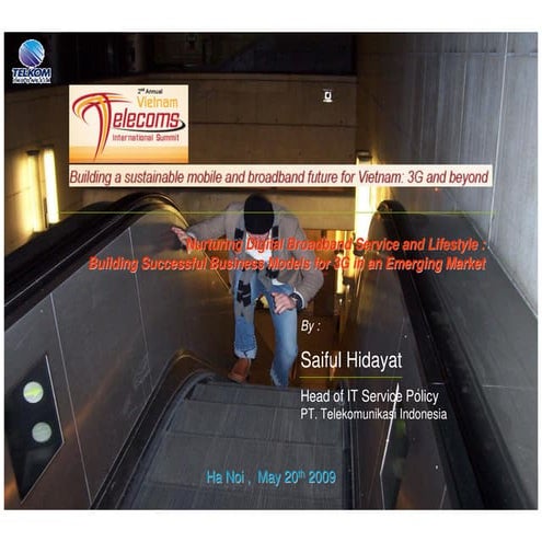 Saiful Hidayat Telkom Indonesia Vietnam Telecoms International Summit Nuturin...