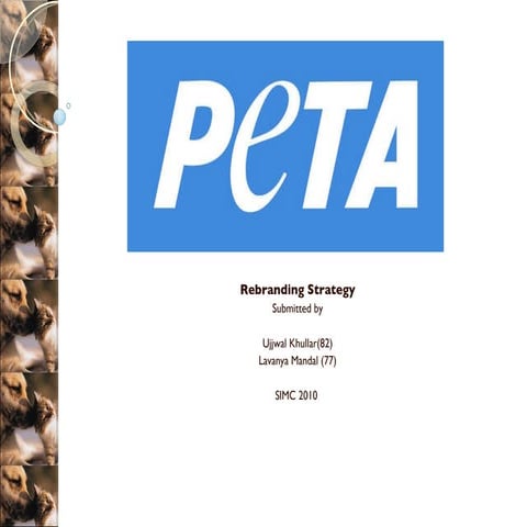 PETA Rebranding 