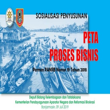 Peta proses bisnis   permen panrb no 19 tahun 2018