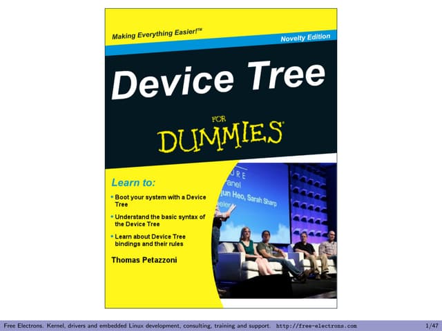 Device Tree for Dummies (ELC 2014)