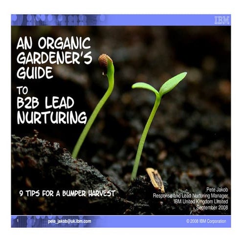 Pete Jakob   Gardening